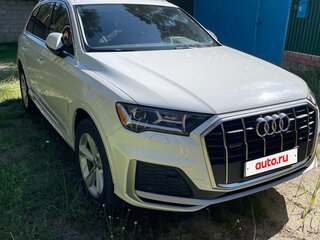 2020 Audi Q7 45 TFSI II (4M) Рестайлинг, белый, 6000000 рублей, вид 4