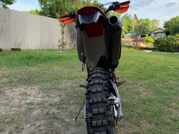 2015 KTM 500 EXC F, оранжевый - вид 5