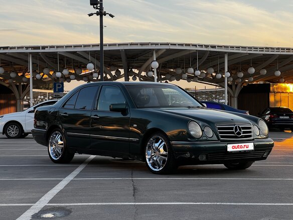 1996 Mercedes-Benz E-Класс 320 II (W210, S210), зелёный, 550000 рублей - вид 6