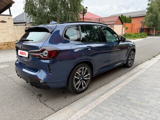 2021 BMW X3 30e xDrive III (G01) Рестайлинг, синий, 4250000 рублей, вид 4