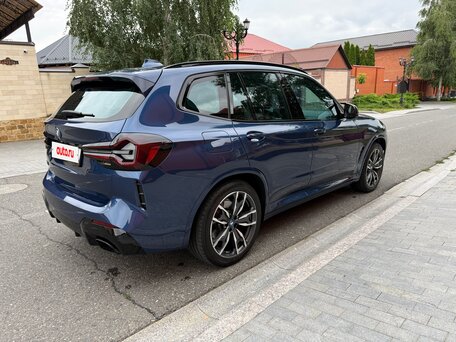 2021 BMW X3 30e xDrive III (G01) Рестайлинг, синий, 4990000 рублей, вид 4