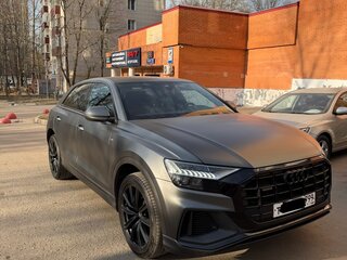 2018 Audi Q8 55 TFSI I (4M), серый, 5000000 рублей, вид 2