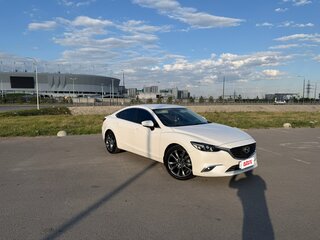 2015 Mazda 6 III (GJ) Рестайлинг, белый, 2000000 рублей, вид 2