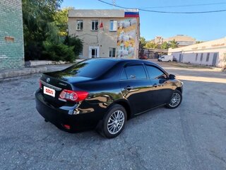 2012 Toyota Corolla X (E140, E150) Рестайлинг, чёрный, 795000 рублей, вид 5