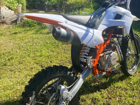 2025 Kayo Basic TT140, оранжевый, 85000 рублей, вид 2