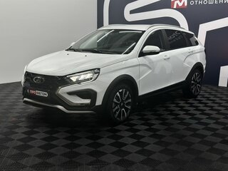 2026 Lada (ВАЗ) Vesta SW Cross I Рестайлинг (NG), белый, 1779900 рублей, вид 3