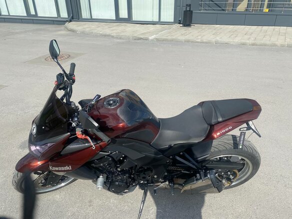 2010 Kawasaki Z 1000, коричневый, 680000 рублей - вид 3