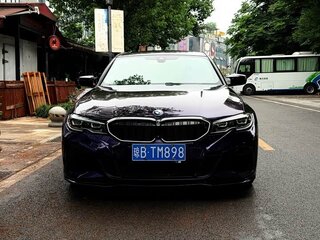 2022 BMW 3 серии 320i VII (G2x), фиолетовый, 2740000 рублей, вид 2