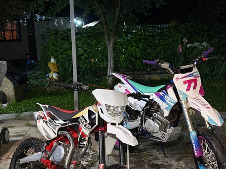 2022 Wels CRF 125, красный, 90000 рублей, вид 2