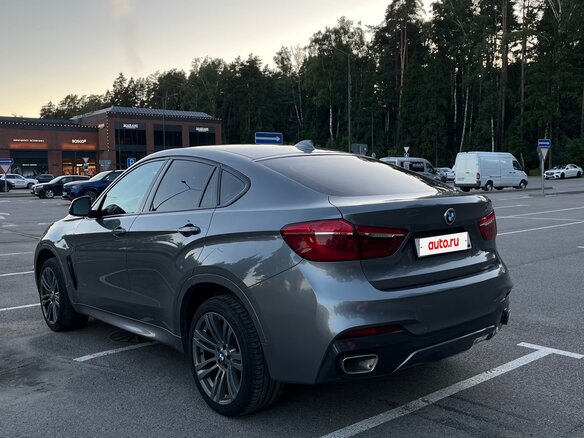 2018 BMW X6 30d II (F16), серый, 3400000 рублей - вид 5