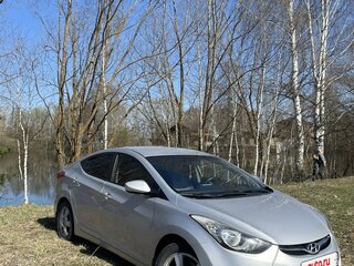 2012 Hyundai Elantra V (MD), серебристый, 790000 рублей, вид 2