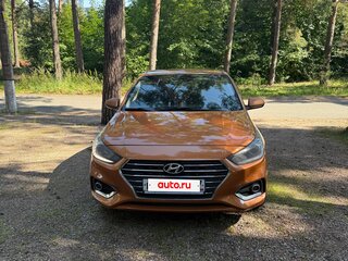 2019 Hyundai Solaris II, оранжевый, 1000000 рублей, вид 1