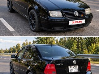 2003 Volkswagen Jetta IV, чёрный, 350000 рублей, вид 1