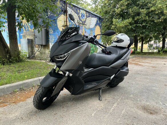 2018 Yamaha XMAX, серебристый, 450000 рублей - вид 5