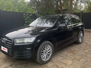 2018 Audi Q7 II (4M), чёрный, 4500000 рублей, вид 1