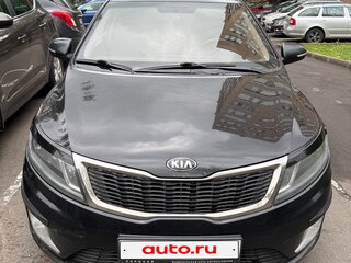 2013 Kia Rio 4-speed III, чёрный, 850000 рублей, вид 3