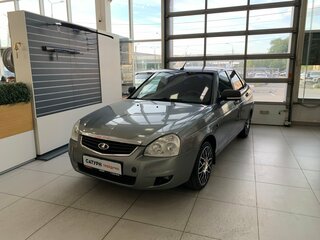 2013 Lada (ВАЗ) Priora I Рестайлинг, серый, 340000 рублей, вид 1