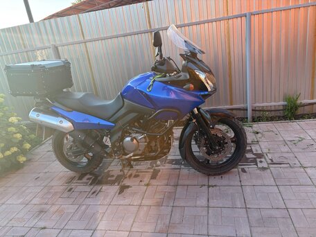 2007 Suzuki V-Strom DL 650, синий, 450000 рублей, вид 2