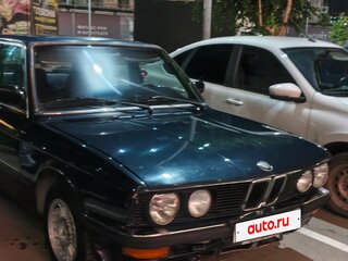 1986 BMW 5 серии 524d II (E28), синий, 330000 рублей, вид 3