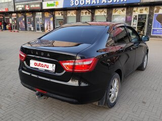 2016 Lada (ВАЗ) Vesta I, чёрный, 950000 рублей, вид 5
