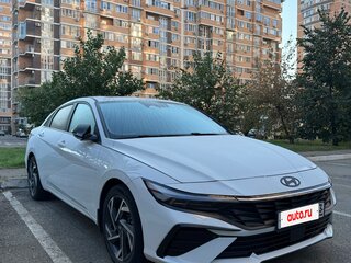 2023 Hyundai Elantra VII (CN7) Рестайлинг, белый, 1510000 рублей, вид 3