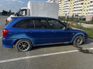 2002 Mazda Familia S-Familia S-Wagon VIII (BJ), синий, 50000 рублей, вид 4