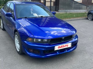 1997 Mitsubishi Galant VIII, синий, 370000 рублей, вид 5