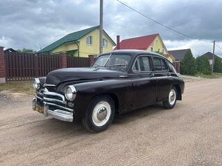 1953 ГАЗ М-20 «Победа», чёрный, 590000 рублей, вид 1
