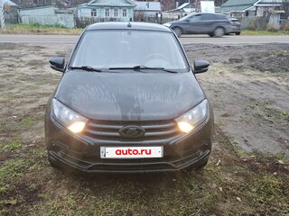 2023 Lada (ВАЗ) Granta I Рестайлинг, чёрный, 600000 рублей, вид 2