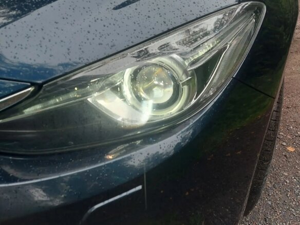 2014 Mazda 3 III (BM), синий, 1450000 рублей - вид 7