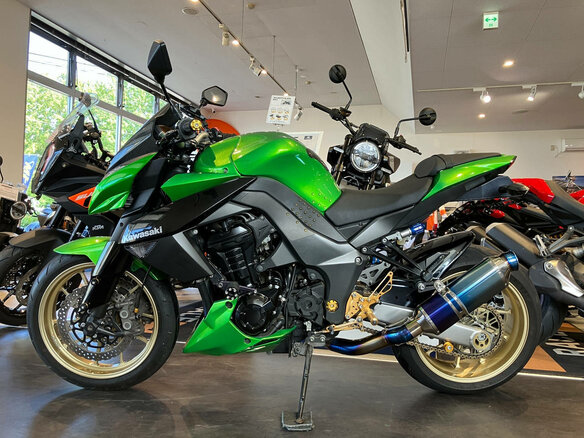 2010 Kawasaki Z 1000, зелёный, 720000 рублей - вид 1
