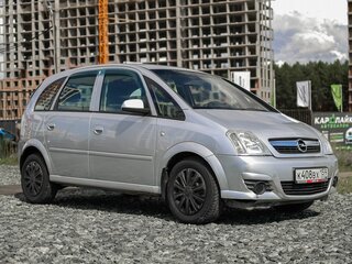 2006 Opel Meriva A Рестайлинг, серебристый, 299000 рублей, вид 4