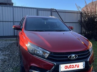 2019 Lada (ВАЗ) Vesta SW I, красный, 950000 рублей, вид 2