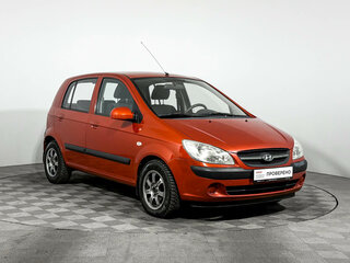 2010 Hyundai Getz I Рестайлинг, красный, 486000 рублей, вид 3