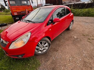 2008 Opel Corsa D, красный, 320000 рублей, вид 4