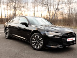 2019 Audi A6 45 TFSI V (C8), чёрный, 3450000 рублей, вид 1