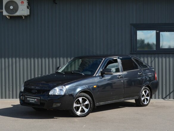 2008 Lada (ВАЗ) Priora I, чёрный, 219888 рублей