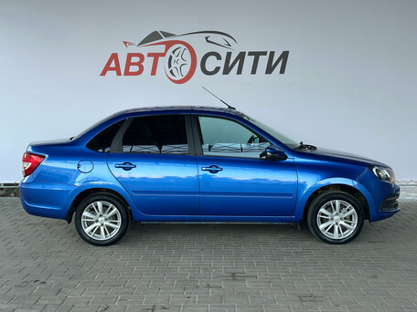 2022 Lada (ВАЗ) Granta I Рестайлинг, синий, 700000 рублей, вид 5