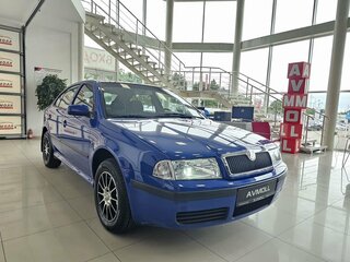 2008 Skoda Octavia I (A4) Рестайлинг, синий, 515000 рублей, вид 3