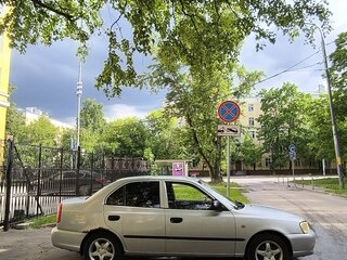 2006 Hyundai Accent ТагАЗ II, серебристый, 250000 рублей, вид 4