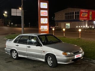 2002 Lada (ВАЗ) 2115, серебристый, 110000 рублей, вид 3