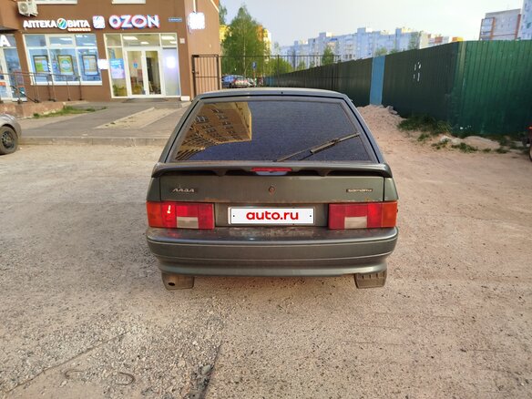 2012 Lada (ВАЗ) 2114, синий - вид 2