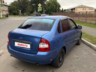 2007 Lada (ВАЗ) Kalina I, синий, 300000 рублей, вид 4