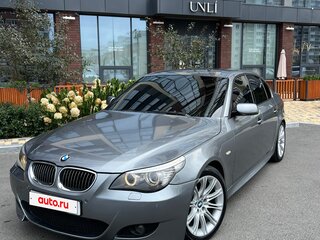 2008 BMW 5 серии 525i V (E60/E61) Рестайлинг, серый, 1300000 рублей, вид 1