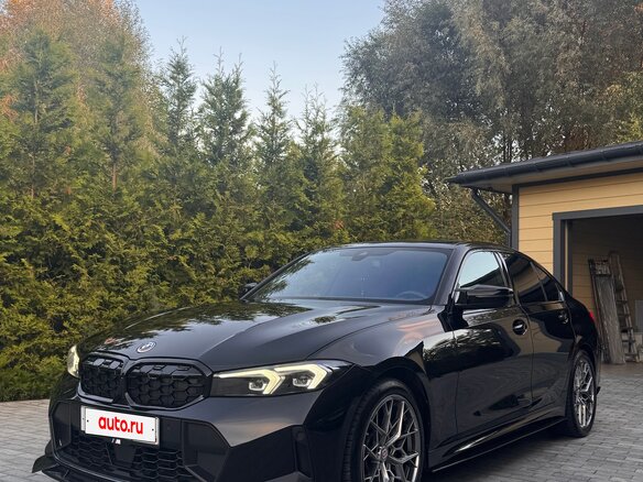 2023 BMW 3 серии 330i xDrive VII (G2x) Рестайлинг, чёрный, 4500000 рублей - вид 1
