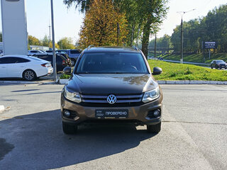 2014 Volkswagen Tiguan I Рестайлинг, коричневый, 1070000 рублей, вид 2