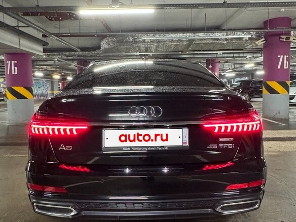 2019 Audi A6 45 TFSI V (C8), чёрный - вид 7