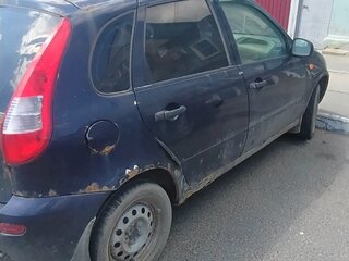 2008 Lada (ВАЗ) Kalina I, фиолетовый, 100000 рублей, вид 2