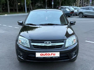 2015 Lada (ВАЗ) Granta I, чёрный, 619000 рублей, вид 2