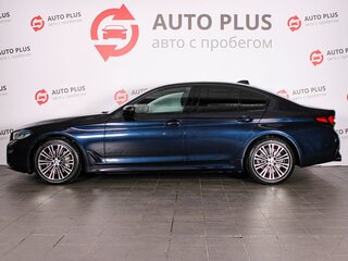2020 BMW 5 серии 530i xDrive VII (G30/G31/G38) Рестайлинг, синий, 4179000 рублей, вид 5
